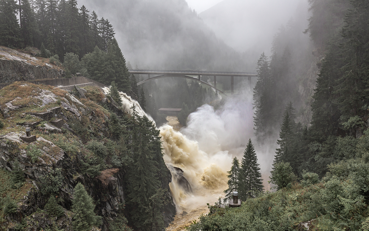 26. bis 31. August 2023: Hochwasser im Tessin und in der Ostschweiz